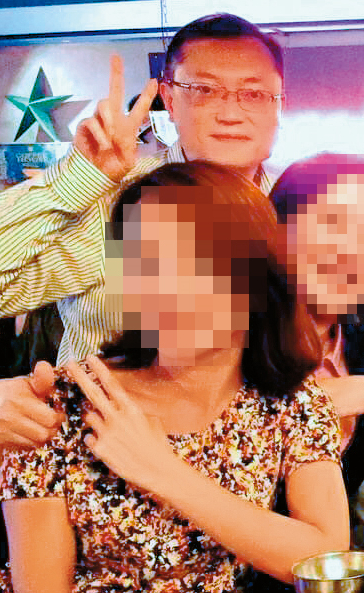 立榮航空營業部經理李繼唐（上）與女下屬（左下）高調不倫，引發爭議。（圖／翻攝自臉書）