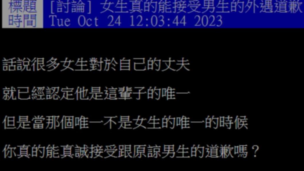 原PO發文。(圖/翻攝自PTT)