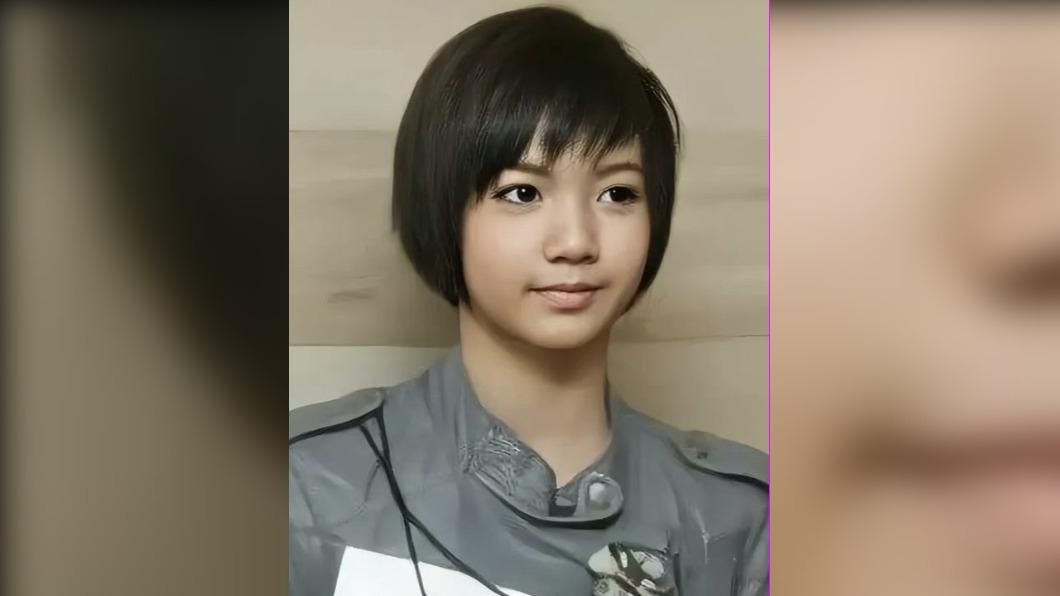 Lisa 13歲的模樣相當可愛。（圖 / 翻攝自微博）