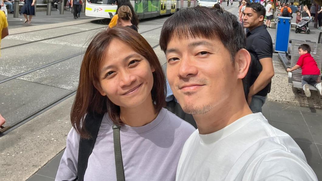 宥勝與老婆「蕾媽」結婚八年。（圖／翻攝自宥勝臉書） 