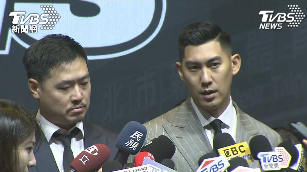 新北國王執行長陳信生、總經理毛加恩。(圖/TVBS)