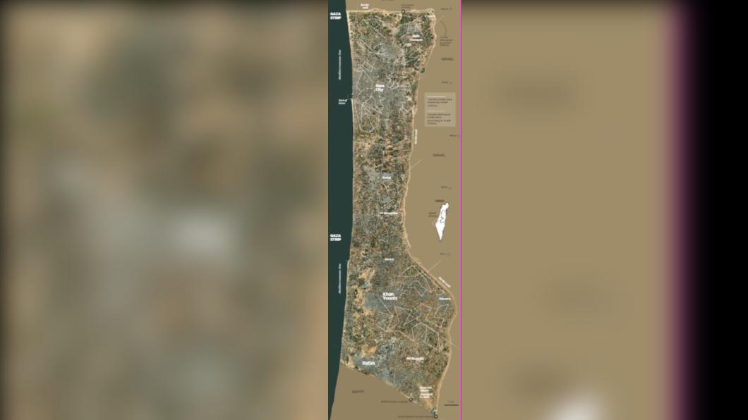 以色列已識別的地道。(圖/翻攝自 《今日美國》)
