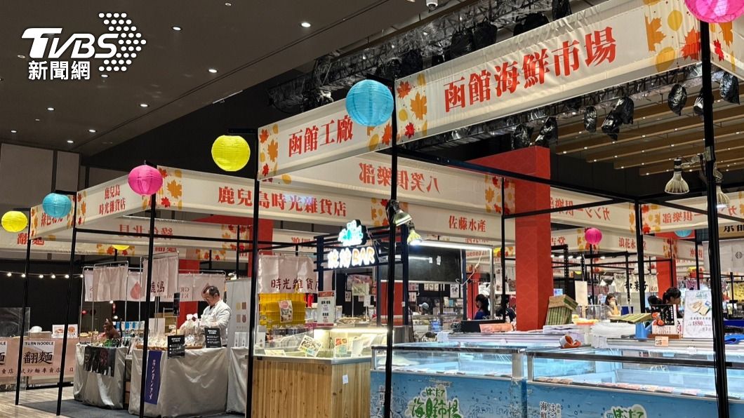 百貨日本展推出多家日本名店。(圖/許稚佳攝)