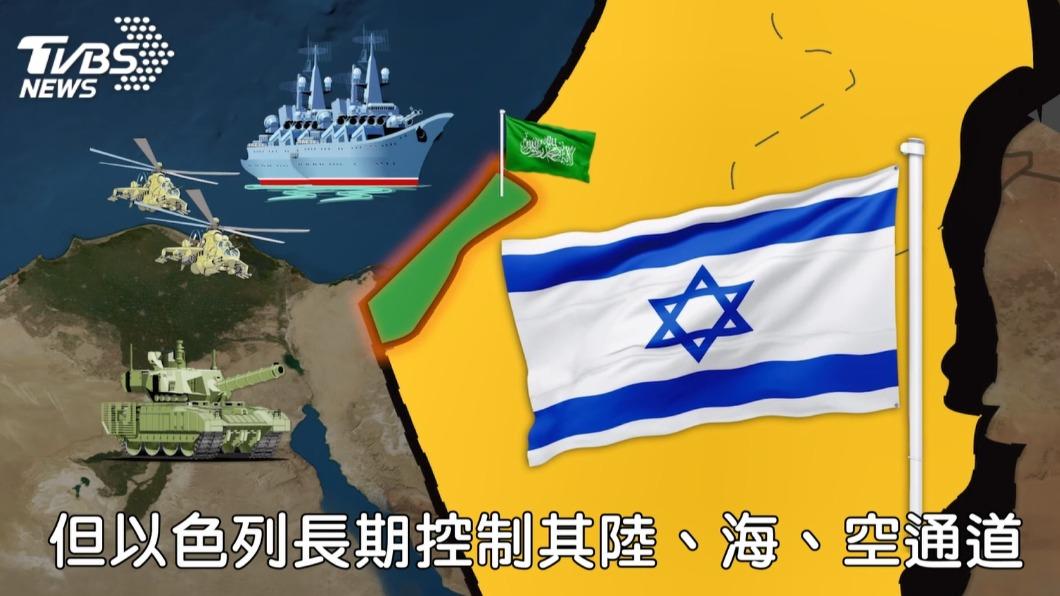 以色列被哈瑪斯突襲震驚全國。(圖/曾梓倩製)