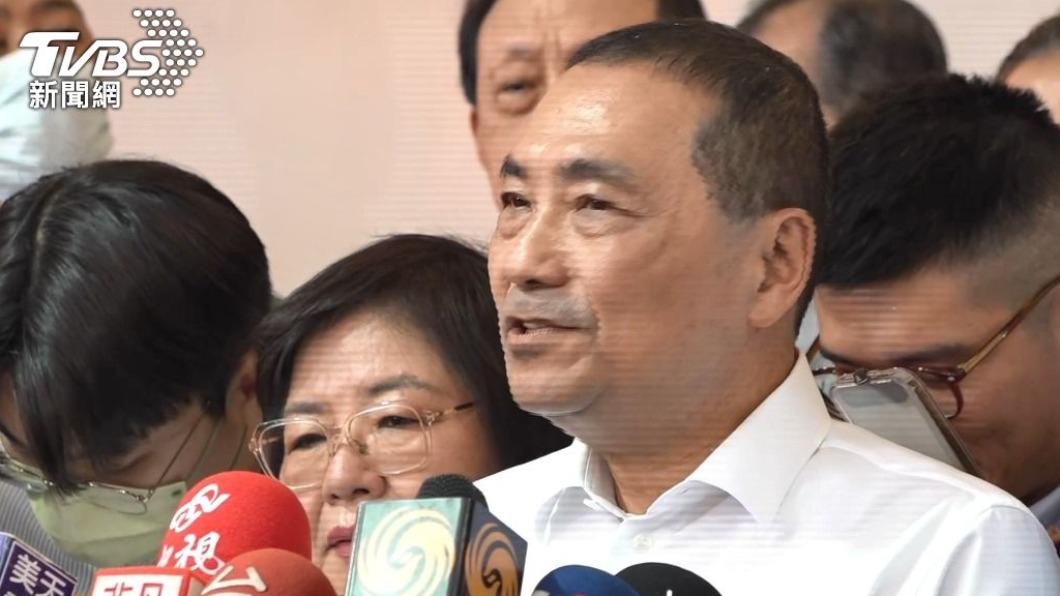 侯友宜表明自己三度善意讓步。（圖／TVBS資料畫面）