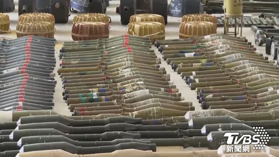 以色列展示哈瑪斯攻擊武器 稱含伊朗、北韓軍火