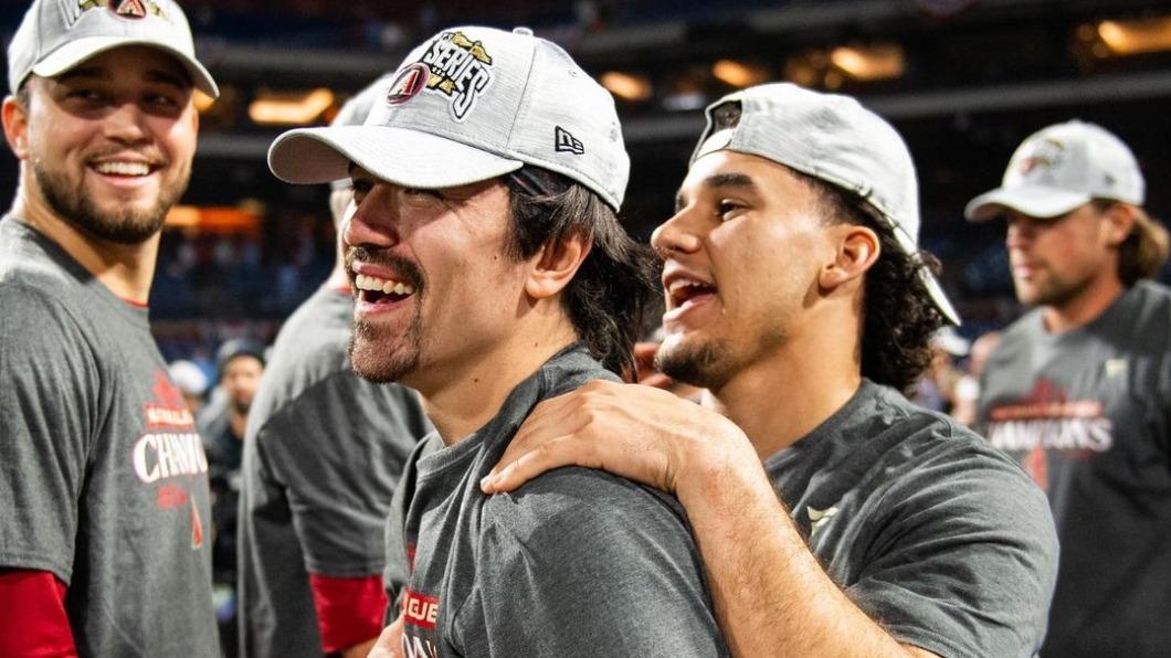 黑馬響尾蛇闖進世界大賽。(圖/翻攝自Arizona Diamondbacks Instagram)