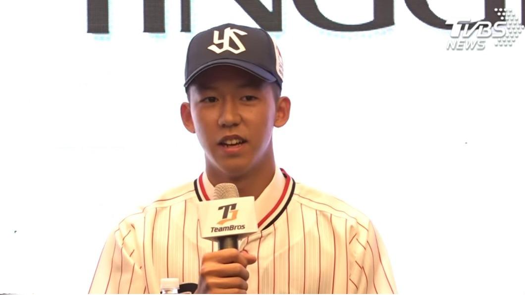 徐翔聖將在明年畢業後,和養樂多燕子正式簽約。(圖/TVBS)