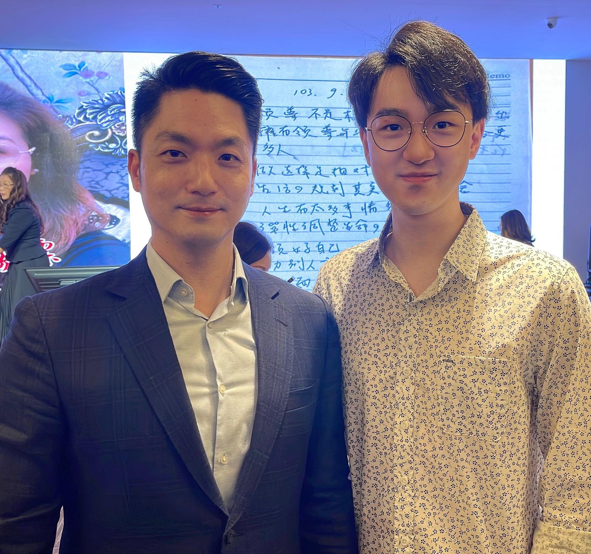 江大成邀到台北市長蔣萬安幫他寫新書推薦序。（圖／翻攝自江大成臉書）