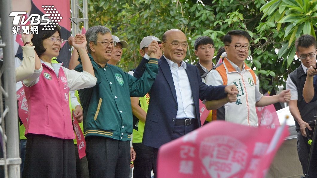 陳建仁肯定蘇巧慧建設地方 推薦爭連任續留國會
