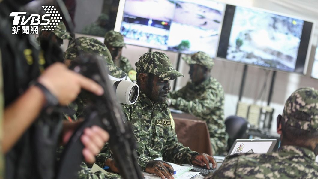 哈瑪斯透過各種管道走私軍火進入加薩,大量囤積之下讓武裝民兵不虞匱乏。(圖/達志影像美聯社)