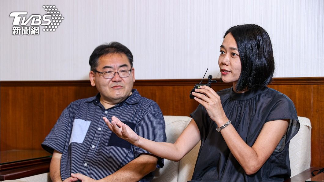 日作家片倉夫婦入住總統府 讚許台灣新舊交融力