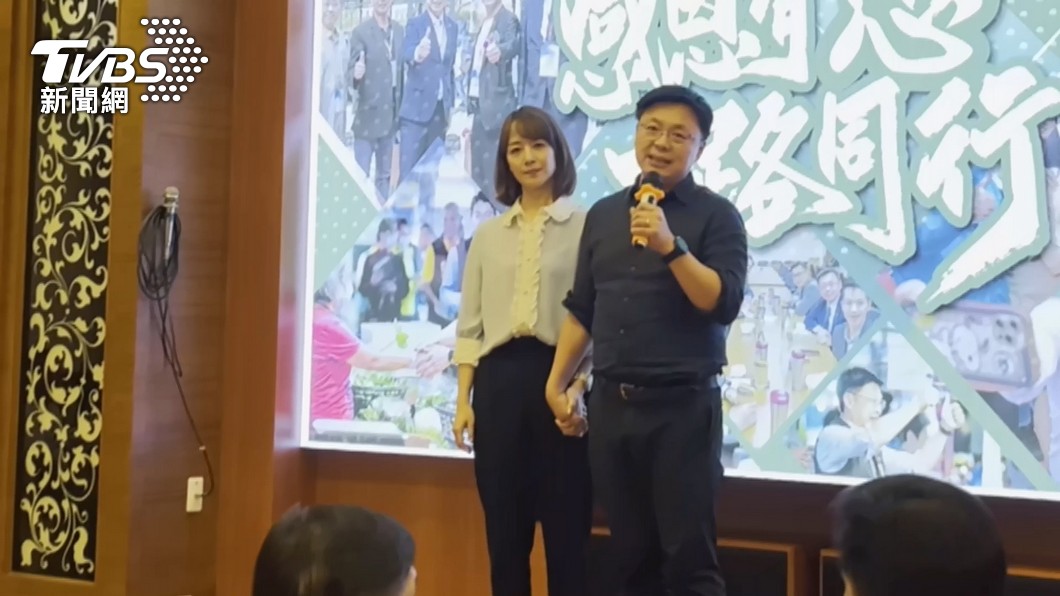 趙天麟27日偕妻在高雄舉辦感恩餐會。(圖/TVBS資料畫面)