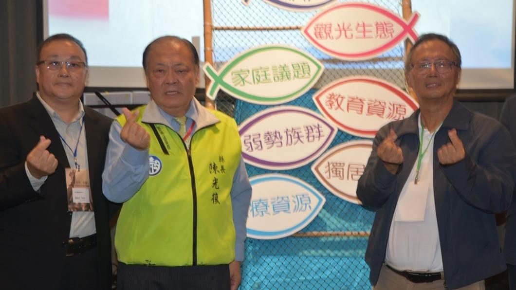 澎湖縣首屆城巿祈禱午餐會 陳光復盼澎湖產業豐盛、人民幸福永續