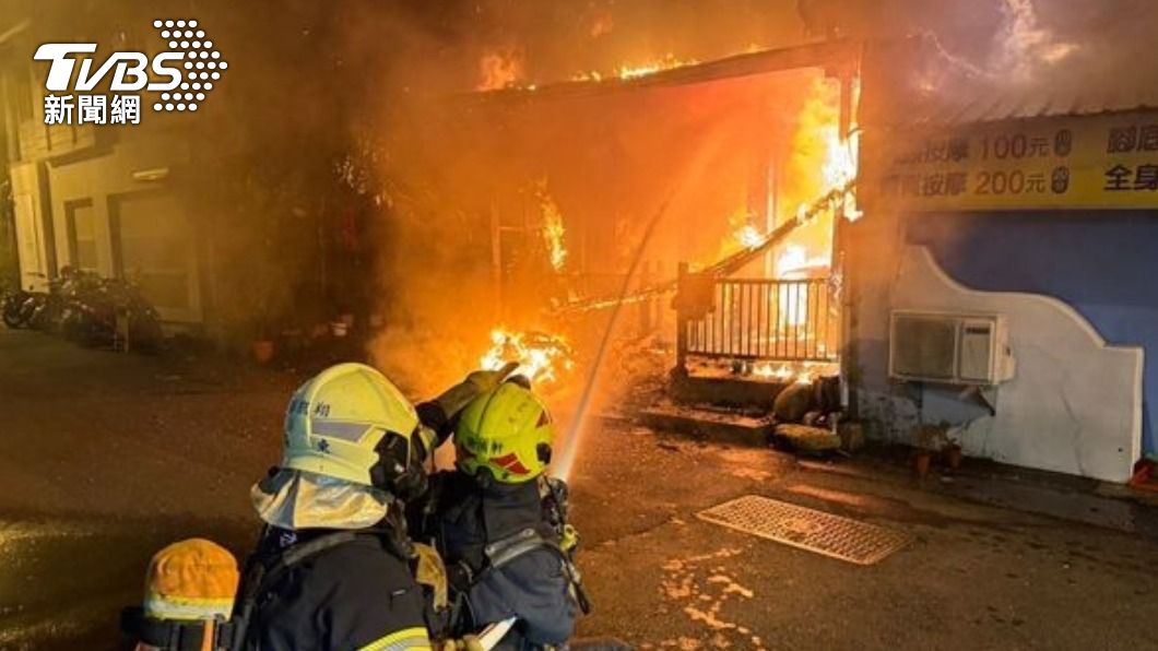 屏東市刺青店疑遭縱火「夫妻1死1傷」 警鎖定嫌犯追緝中