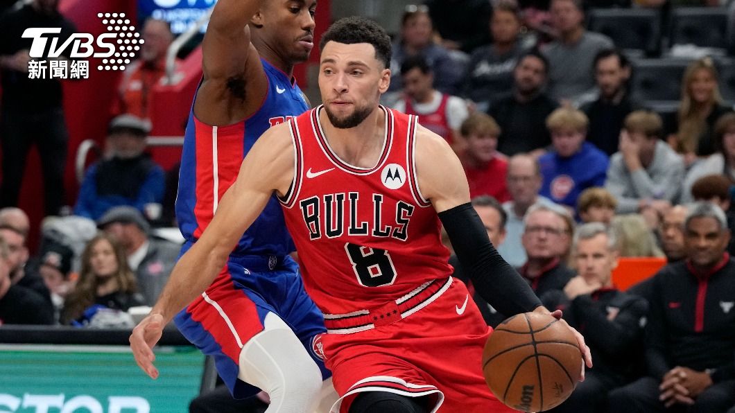 NBA/公牛喬丹後首位!拉文飆生涯新高51分 惜做白工慘敗活塞