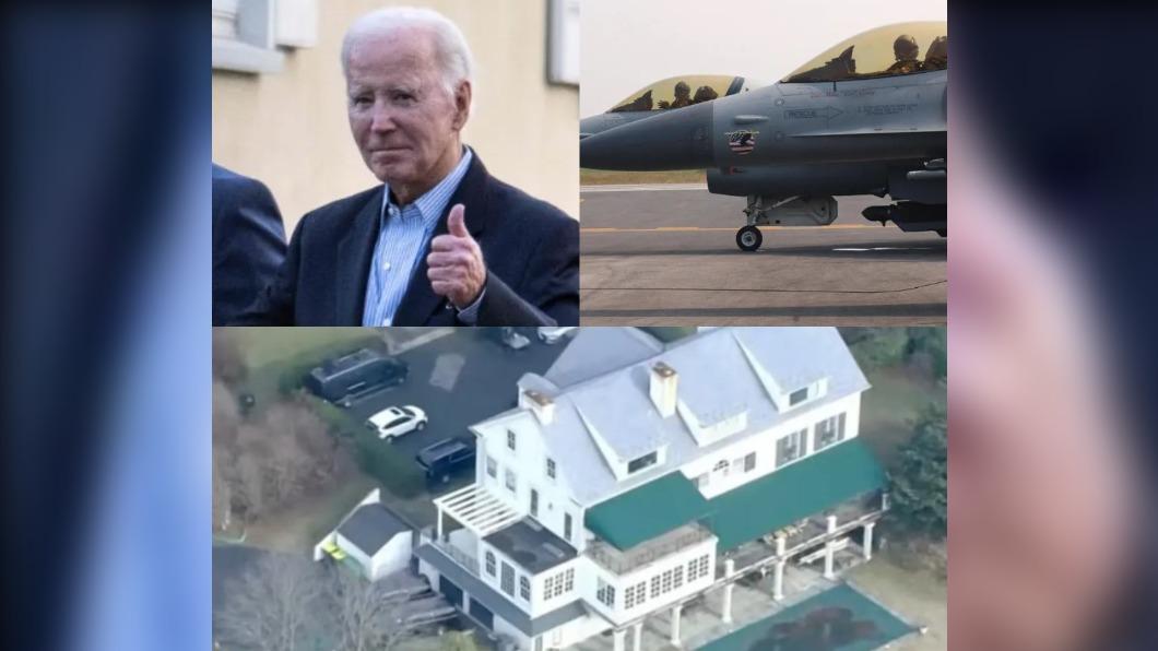一架民用飛機28日誤闖拜登（Joe Biden）德拉瓦州（Delaware）老家上方領空。（圖／翻攝自《紐約郵報》）