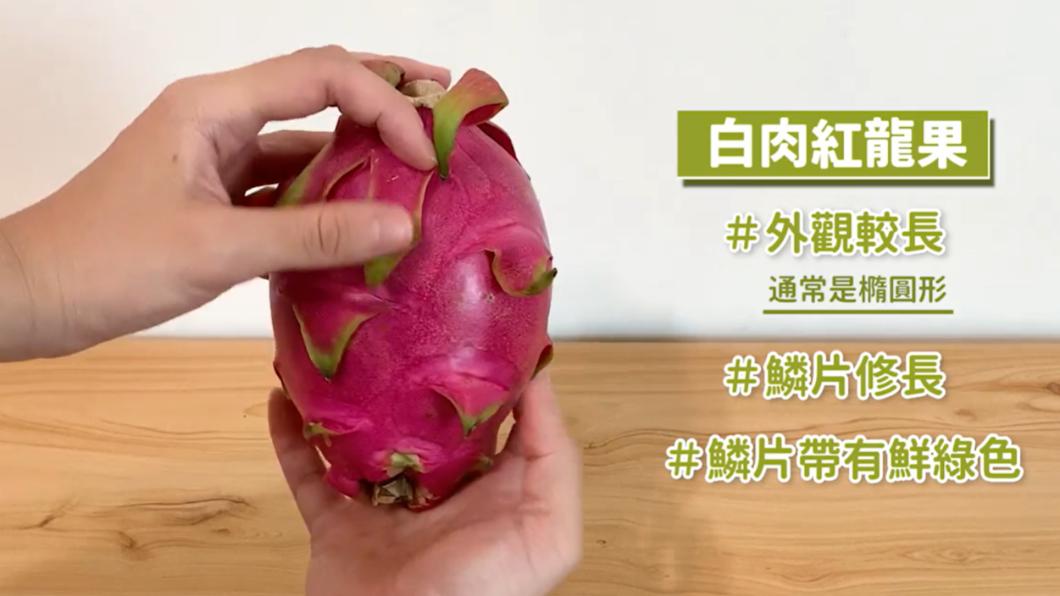 白肉外觀較長、鱗片修長且帶有鮮綠色。(圖/翻攝自農業部粉專)