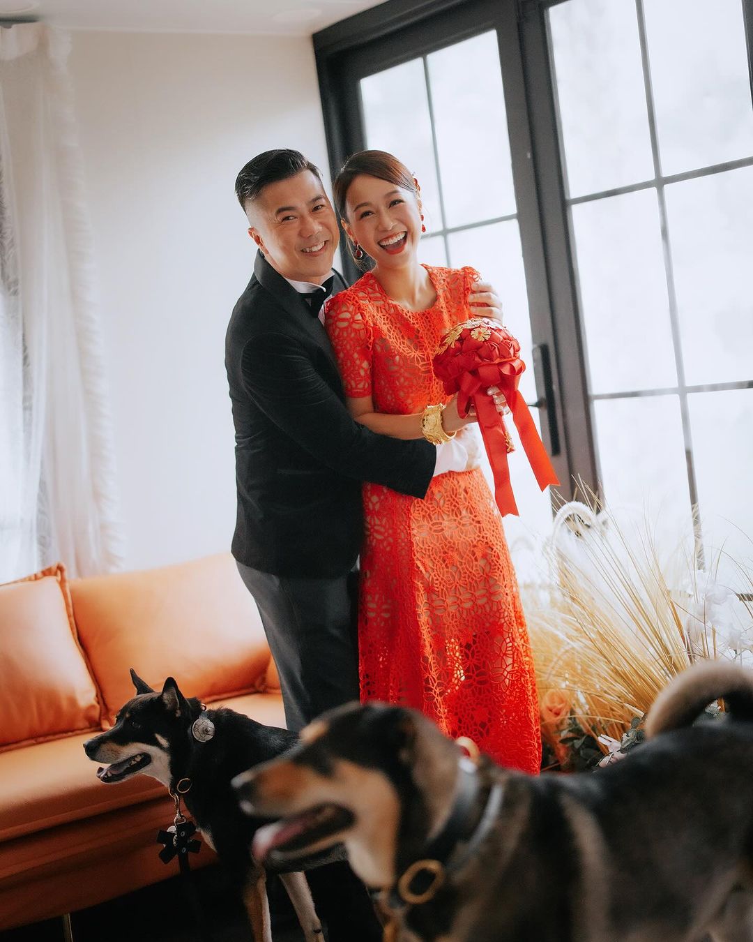女星黃心穎婚紗照曝光。(圖/翻攝黃心穎IG)