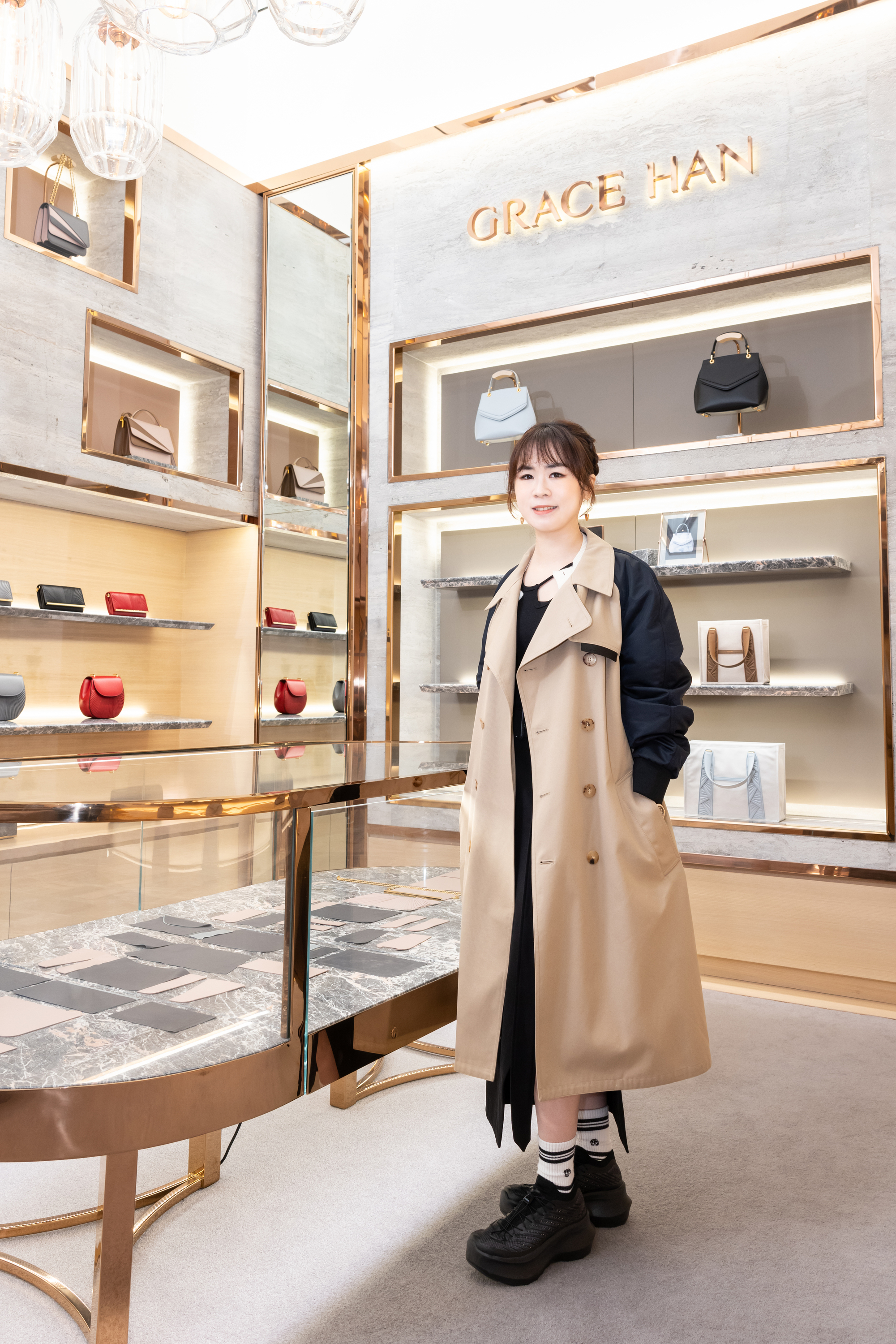 Grace Han倫敦旗艦店重新開張。 (圖/Grace Han提供)