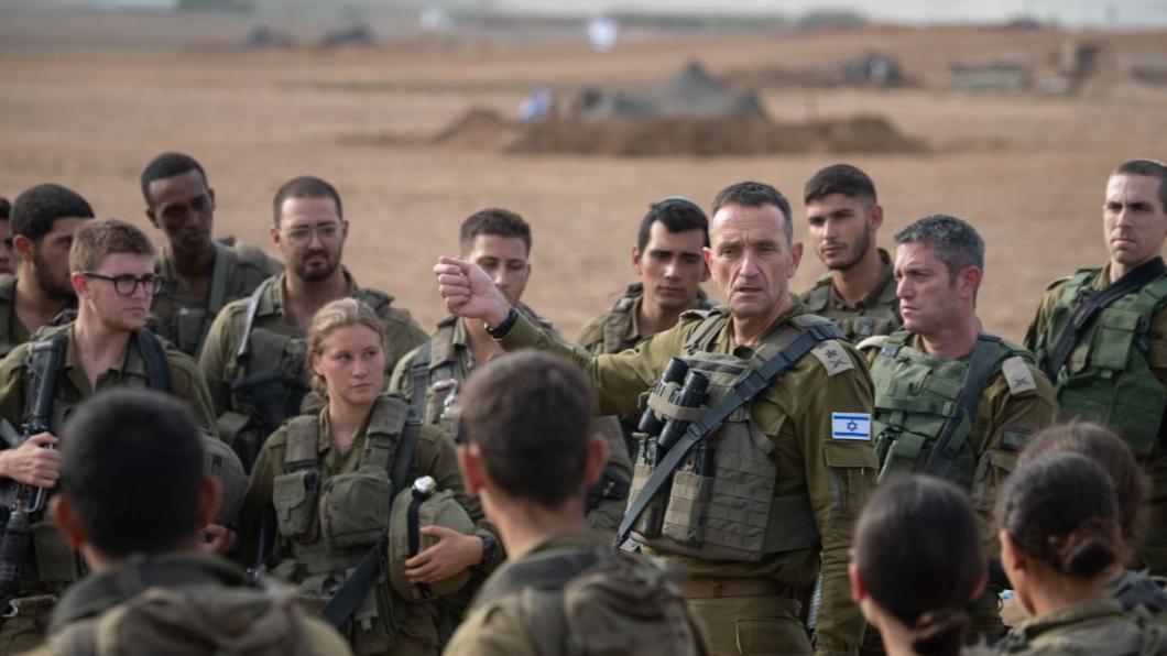 以色列軍隊在加薩地區北部持續推進。（圖／翻攝自X @IDF）
