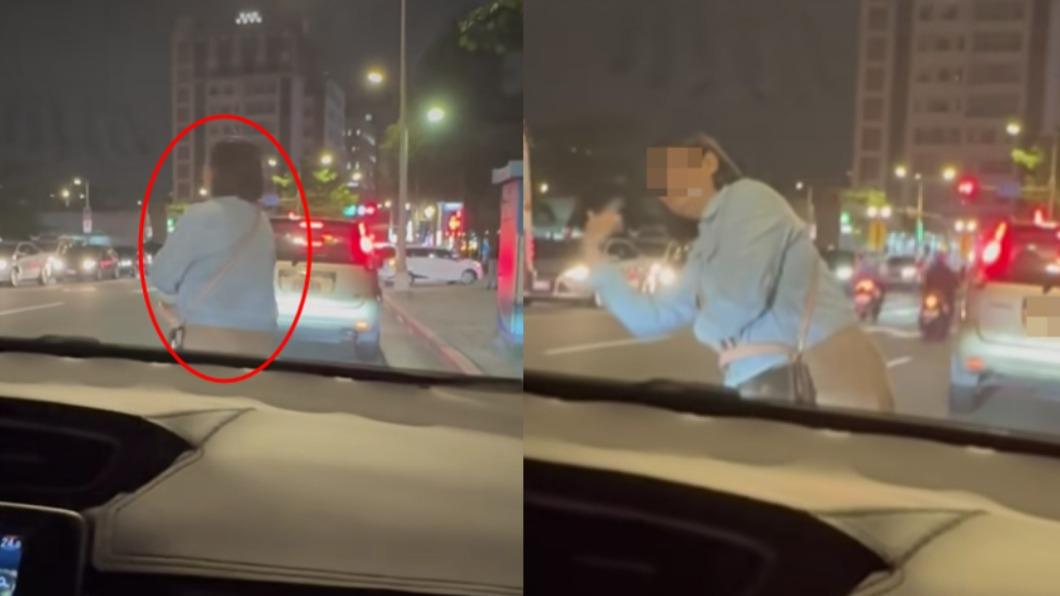 多想逛饒河夜市?婦「人肉排車位」 不甩喇叭警告還比讚