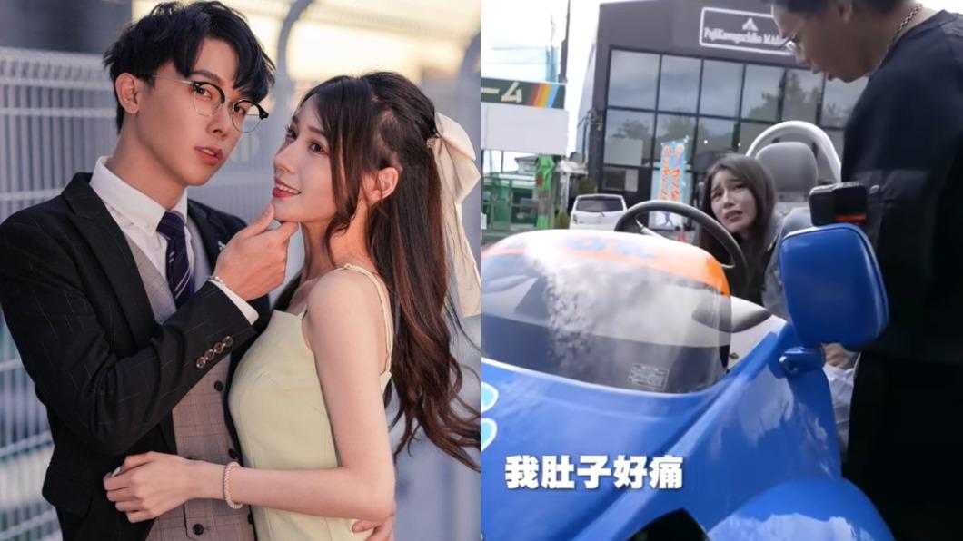 酷炫女友遊日自撞!車頭粉碎「痛到不能走」 他哽咽揭傷勢:插到肚子