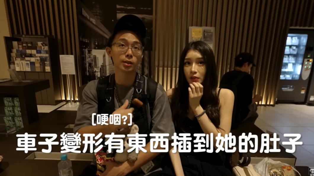 酷炫哽咽透露害怕柔柔有個萬一。(圖/翻攝自酷炫老師YT頻道)