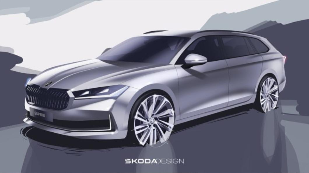 Škoda「超級B」房車與旅行車小改款曝光 11月2日正式現身