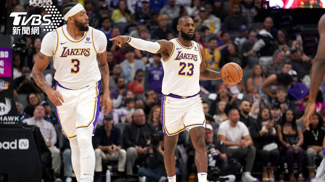 NBA/湖人作客不敵國王 詹皇20年前生涯首戰也在此吞敗