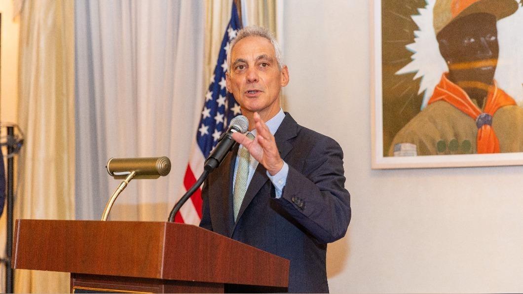 美國現任駐日大使伊曼紐爾。(圖/翻攝自X@USAmbJapan)