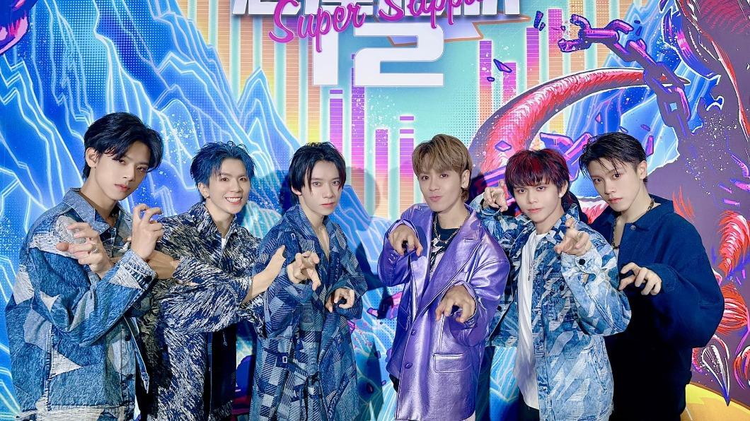 男團ALL IN 5與鼓鼓驚喜合唱。(圖/T-KI無限∞偶像祭提供)