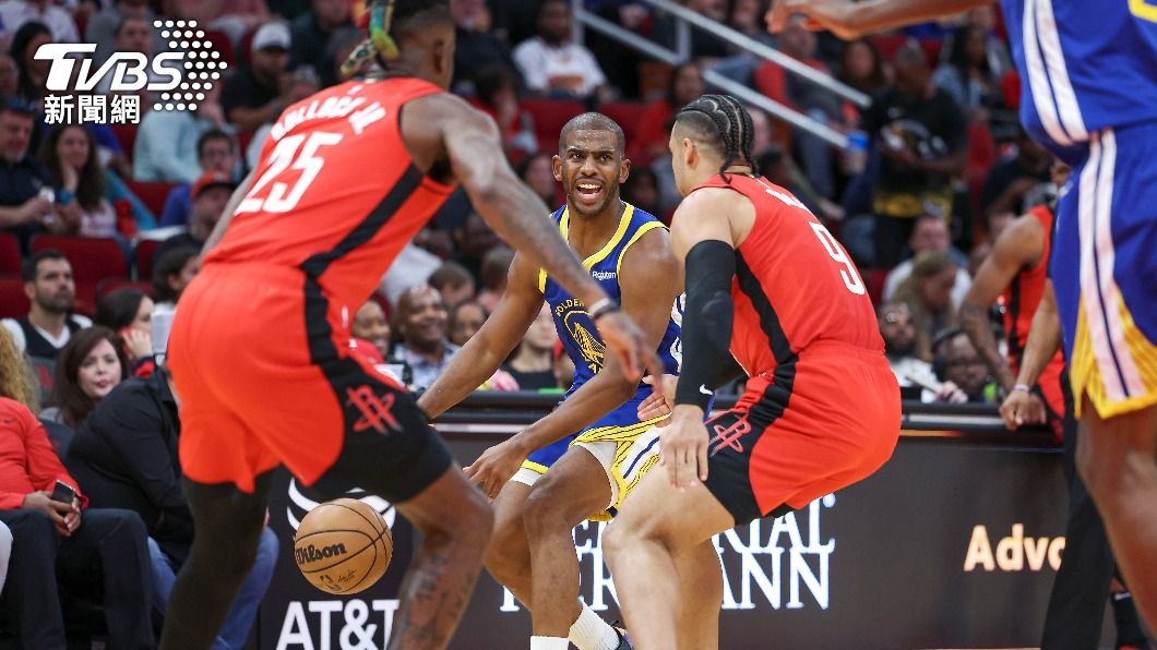 NBA／保羅生涯首度板凳出發　勇士輕取火箭收2連勝
