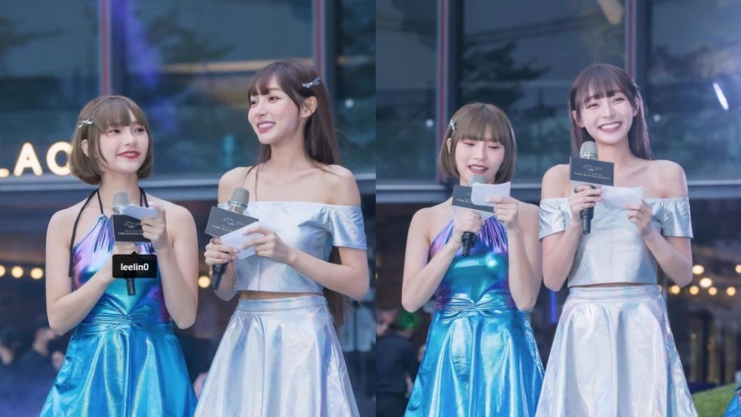 林襄突破自己,擔任記者會的主持人。(圖 / 翻攝自@95_mizuki IG)