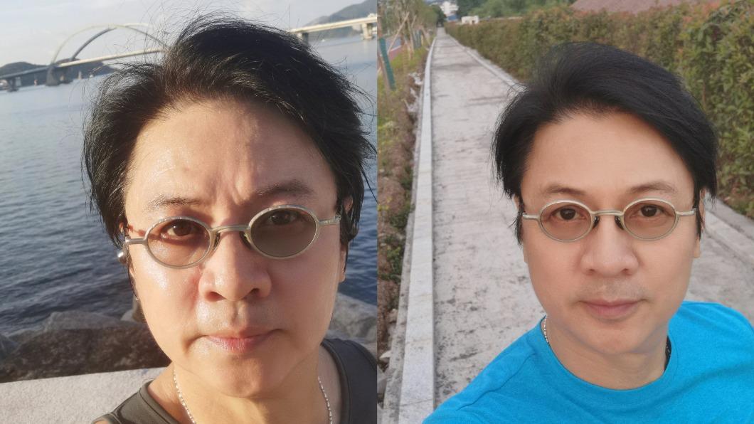 尹天照養成跑步好習慣,身體狀態非常好。(圖/翻攝自尹天照微博)