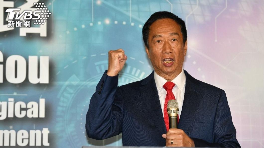鴻海集團創辦人郭台銘。(圖/胡瑞麒攝)