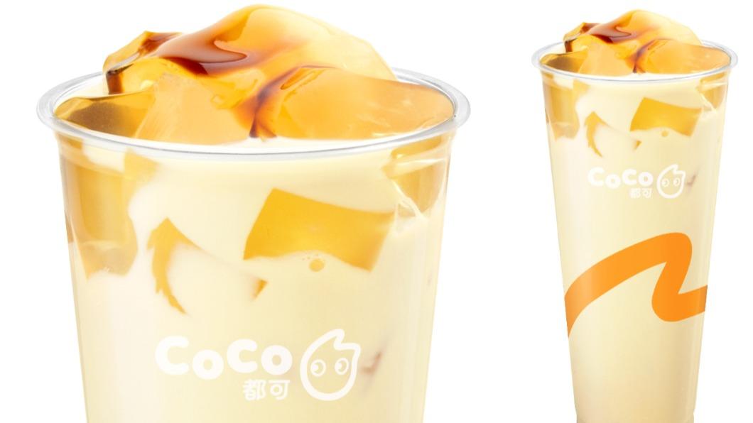 「日焙蕨餅奶茶」新品上市。(圖/CoCo提供)