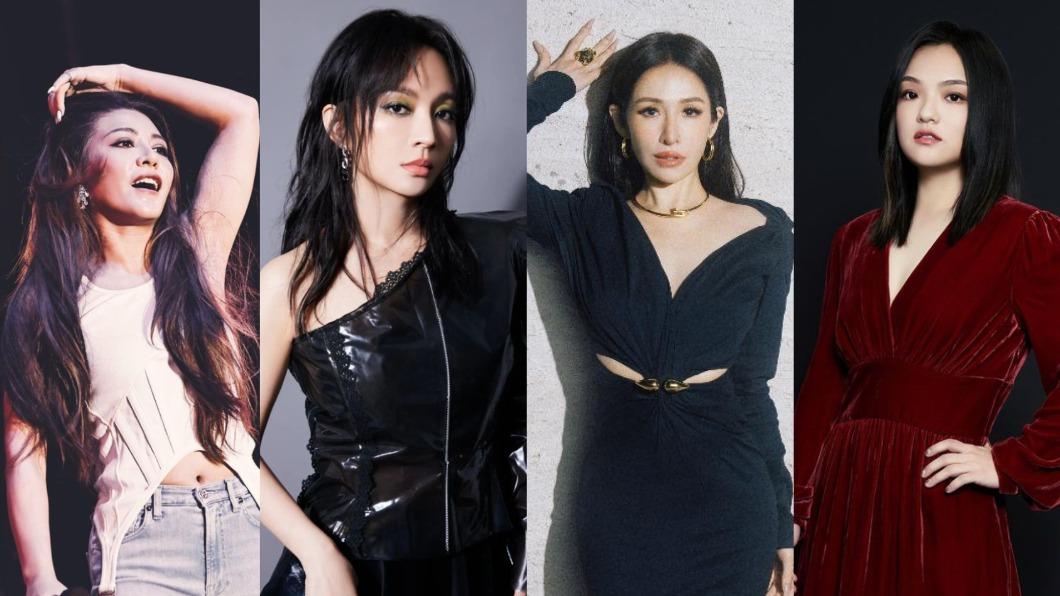 名單傳出艾怡良(左起)、詹雯婷、蕭亞軒及徐佳瑩皆在邀約當中。(圖/翻攝自艾怡良、詹雯婷、蕭亞軒、徐佳瑩IG)