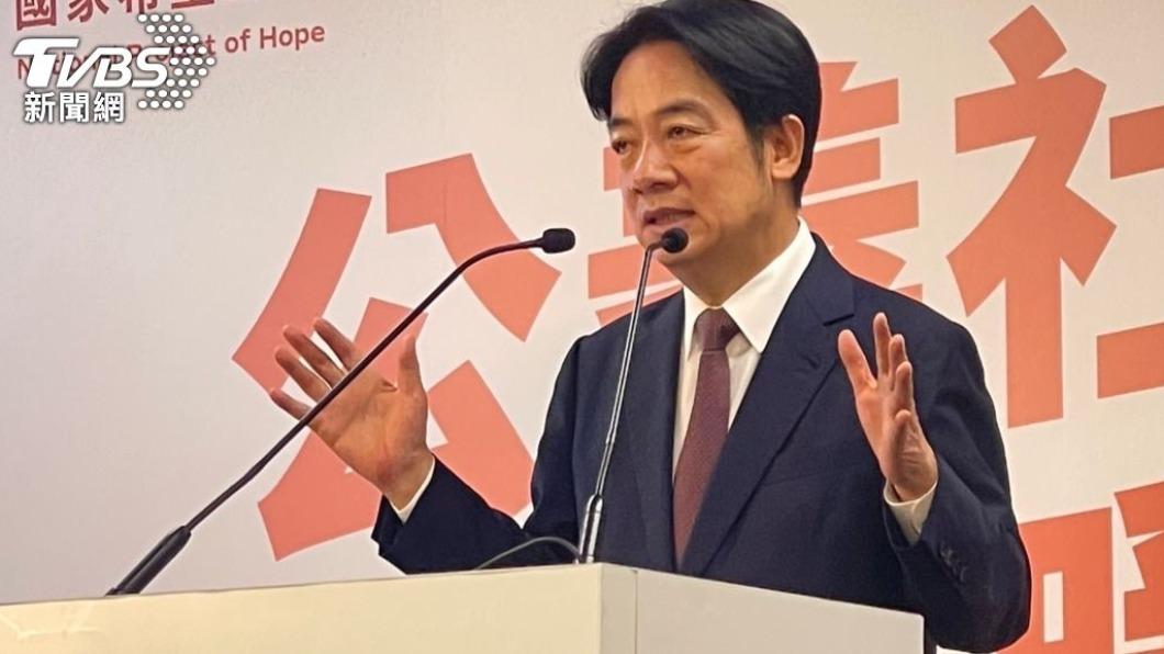 民進黨總統參選人賴清德。(圖/TVBS資料畫面)