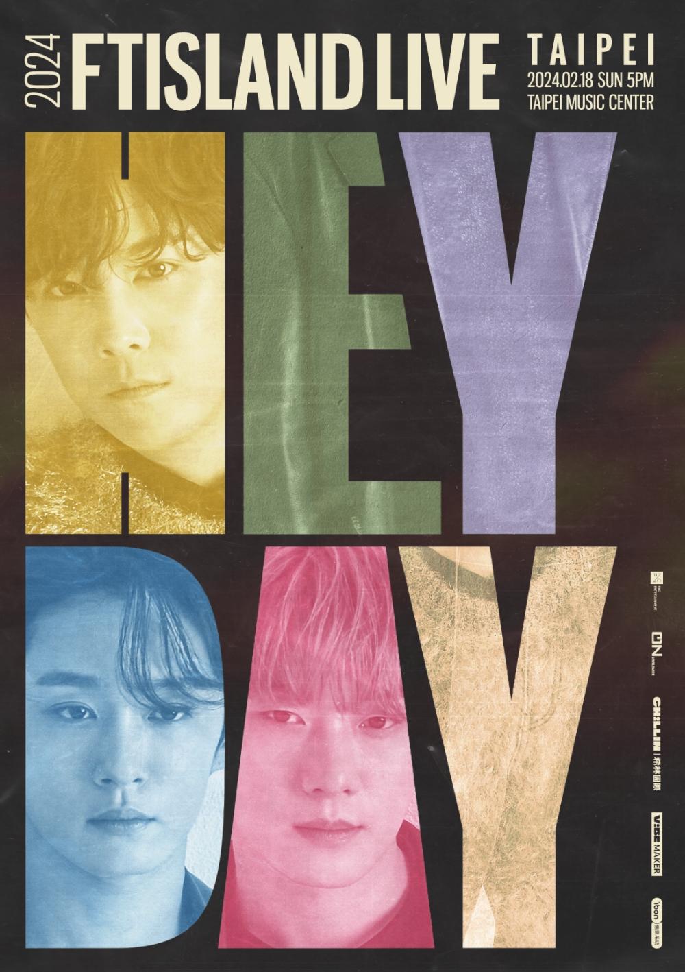 FTISLAND展開最新一輪巡演「HEY DAY」。(圖/希林國際提供)