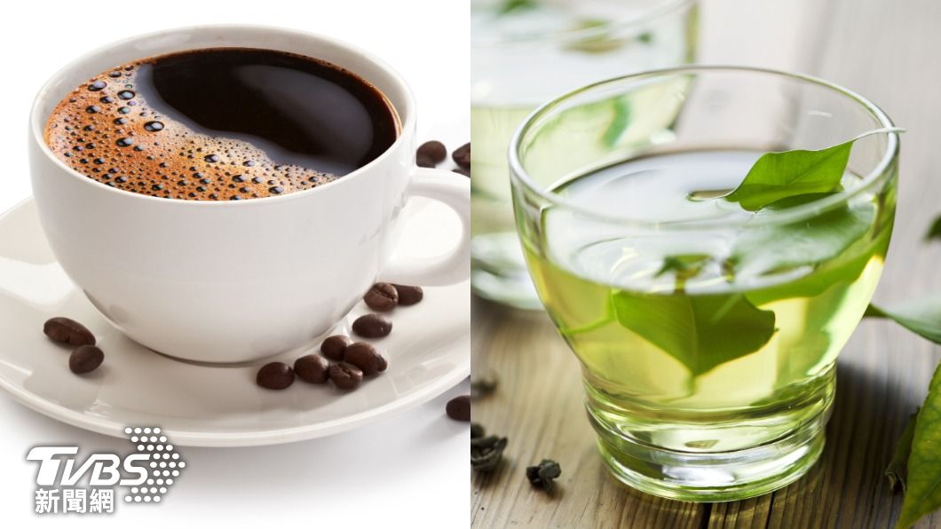 咖啡能刺激新陳代謝,綠茶可以減少體內脂肪形成。(示意圖/shutterestock達志影像)