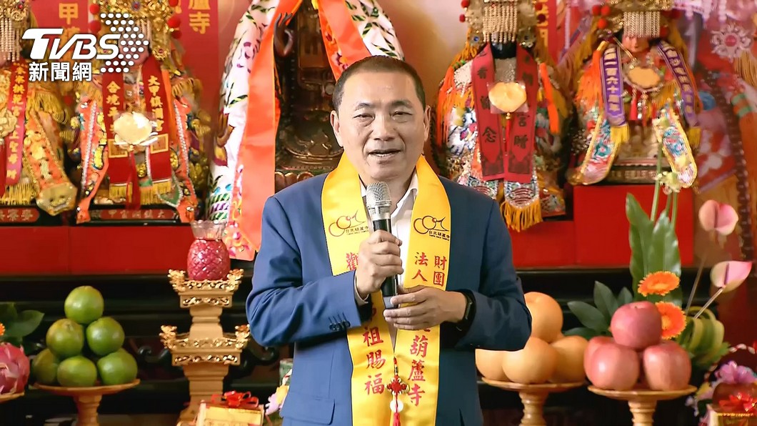 侯友宜先前撂話火車過站不等人。(圖/TVBS資料照)