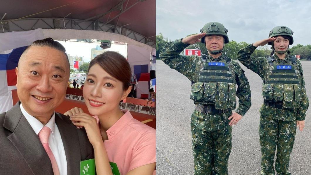 泱泱和阿部瑪利亞為邰智源節目搭擋。(圖/翻攝自邰智源IG)
