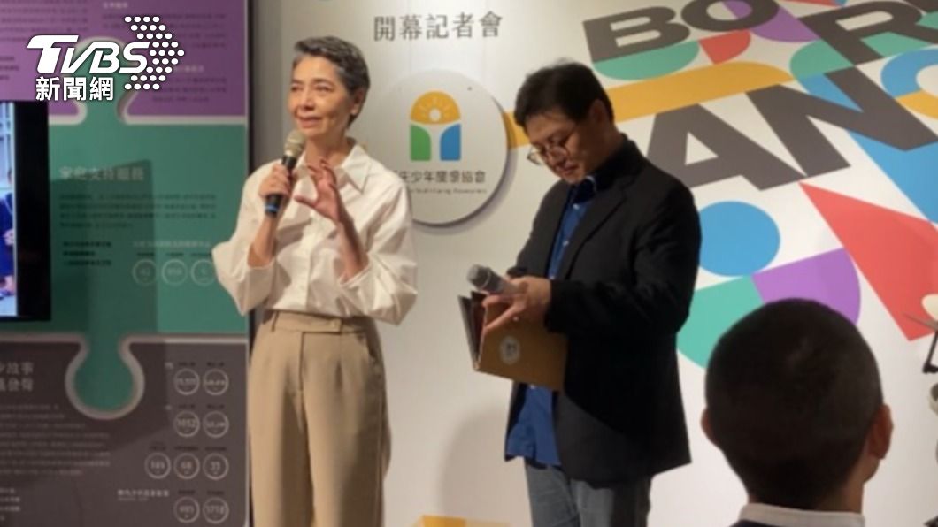 賴佩霞回想當年入監所感化少年。（圖／簡育琦攝）
