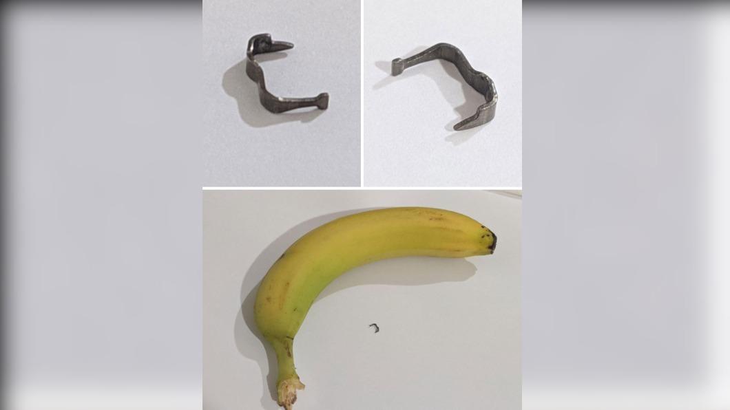 有人在食物裡吃到鐵釘，還好沒有真的吞下肚。（圖／翻攝自boredpanda網站）