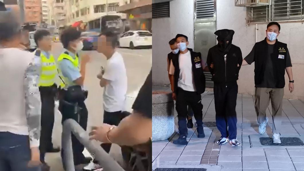 違停遭罰嗆警!香港黑幫和勝和「姑爺偉」涉妨害公務被捕