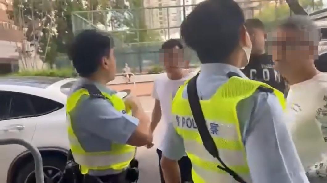 男子不滿被開罰嗆警。(圖/翻攝自網路)