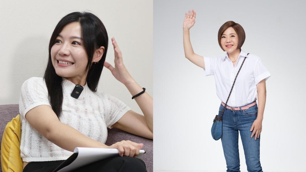 吳沛憶、于美人將競爭中正萬華區立委。(圖/翻攝自吳沛憶、于美人臉書)