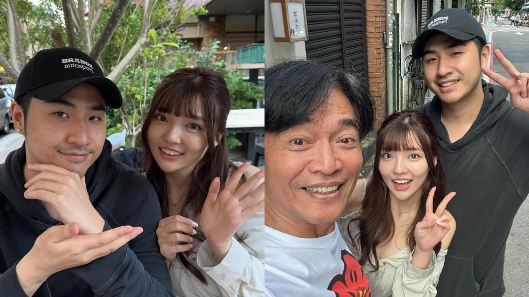 吳宗憲曬出3人同框照，似乎對盧鼎惠相當滿意。（圖／翻攝自吳宗憲臉書）