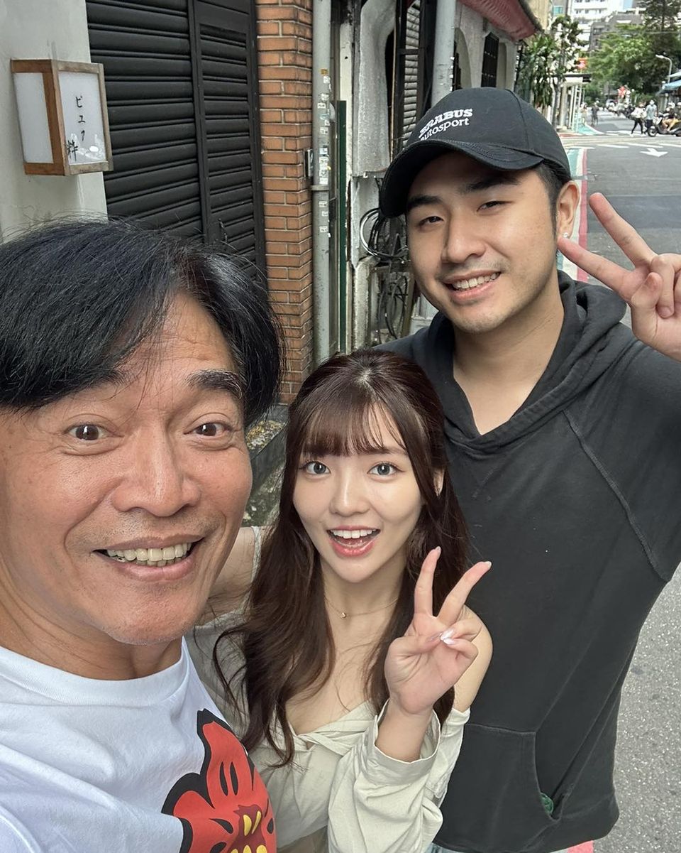 吳宗憲公開3人合照。(圖/翻攝自吳宗憲臉書)